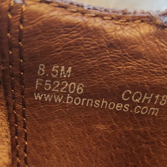 Born Womens Brown Leather Shoes - Picture 4 of 4